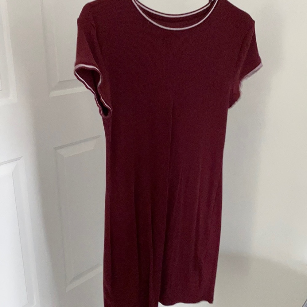 A red dress